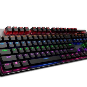 RAPOO V500 Pro Backlit Mechanical Gaming Keyboard - Spill Resistant, Metal Cover