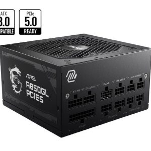 MSI MAG A850GL PCIE5 850W Up to 90% (80 Plus Gold) ATX Power Supply Unit