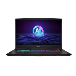 MSI Katana A17 AI B8VF-844AU, Black, 17.3" FHD (1920*1080), 144Hz 45% NTSC, RTX 4060, GDDR6 8GB, Ryzen 7 8845HS, DDR5 8GB*2, 1TB NVMe PCIe SSD Gen4x4 without DRAM, WindowsÂ® 11 Home Advanced, 3 cell, 53.5Whr, 1 Year Warranty Term for Gaming & Content Cre