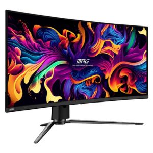 Ex-Display: MSI Optix MPG 341CQPX QD-OLED 34" UltraWide Screen 3440 x 1440 Resolution 240Hz, QD-OLED Gaming Monitor
