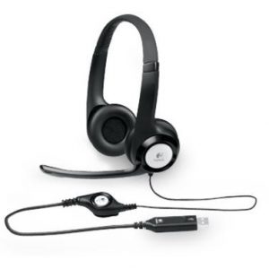 Logitech H390 USB Headset Adjustable,USB,2 Years Noise Cancelling Micophone Headphones In-line Audio Controls