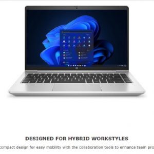 HP ProBook 450 G9 15.6" HD IR Intel i5-1235U 8GB 256GB SSD WIN11 PRO Intel Iris Xe Graphics WIFI6E Fingerprint Backlit 1YR WTY 1.74kg (6K4C8PA)