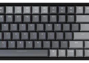 Keychron K4v2 Hot Swappable Bluetooth Keyboard RGB Backlit Aluminium Frame Wireless/Wired 100 Keys Compact Mechanical Keyboard for Mac Windows (Brown Switch)