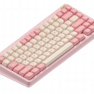 Nuphy Halo75 V2 Hot-Swappable RGB Backlight Wireless Mechanical Keyboard (Sakura Fizz) (Mint Switch)