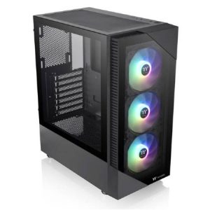 Thermaltake View 200 PLUS ARGB TG Mid Tower Case Black Edition