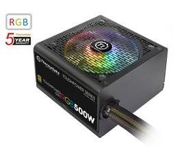 Thermaltake Toughpower GX1 RGB, 500W, Non Modular, 80 Plus Gold Power Supply (PSU)