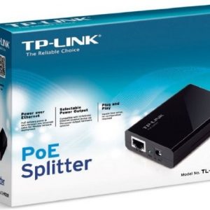 TP-LINK PoE Receiver Adapter, IEEE 802.3af, up to 100m, 5V/12V power output - TL-POE10R