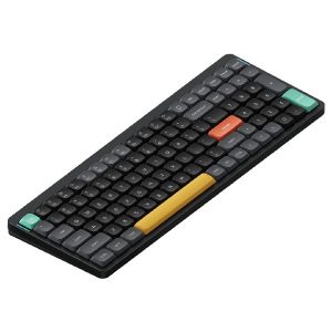 Nuphy Air96 V2 Low-Profile QMK/VIA Wireless Mechanical Keyboard (Black) (Brown)