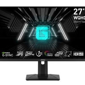 MSI G274QPX - 27" Rapid IPS, 2560 x 1440 WQHD, 240Hz, 1ms, G-Sync Compatible