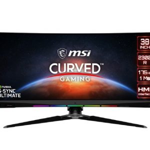MSI Optix MEG381CQR Plus - 37.5" Rapid IPS, 3840 x 1600 UWQHD+, 175Hz, 1ms, G-Sync Ultimate