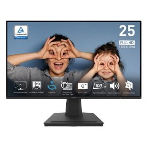 MSI PRO MP252 - 24.5" IPS, 1920 x 1080 FHD, 100Hz, 1ms