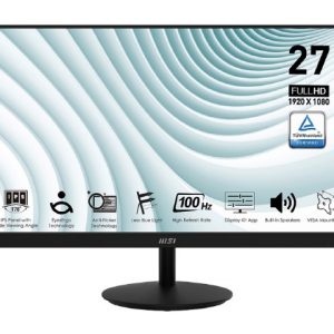 MSI PRO MP271A - 27" IPS, 1920 x 1080 FHD, 100Hz, 1ms