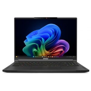 MSI Stealth A16 AI+ A3XWHG-048AU Core Black 16" 16:10 QHD+ (2560 x 1600) OLED, 240hz 5070 Ti 12GB AMD Ryzen AI 9 HX 370 LPDDR5X 32GB 2TB NVMe PCIe Gen4x4 SSD Windows 11 Pro 4 cell, 99.99Whr 2 Year Wty