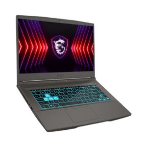 MSI Thin 15 B13UDX-2277AU, 15.6" FHD (1920*1080), 144Hz 45%NTSC IPS-Level, RTX 3050 6GB, GDDR6 6GB, Raptor Lake i7-13620H, DDR IV 8GB (3200MHz), 512GB NVMe PCIe SSD Gen4x4 w/o DRAM, Windows11 Home, 3 cell, 52.4Whr, 1 Year Warranty Term