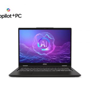 MSI VenturePro A14 AI+ A3HWEG-005AU Solid Gray 14" 16:10 2.8K (2880x1800), OLED, 120Hz 5050 8GB AMD Ryzen AI 7 350 DDR5 8GB*2 512GB NVMe PCIe SSD Gen4x4 Windows 11 Home 4 cell, 75Whr 2 Year Wty