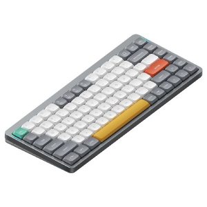 Nuphy Air75 V2 QMK/VIA Wireless Mechanical Keyboard (Grey) (Brown Switch)