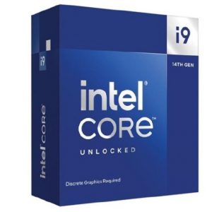 Intel i9 14900KF CPU 4.4GHz (6.0GHz Turbo) 14th Gen LGA1700 24-Cores 32-Threads 36MB 125W Graphic Card Required Unlocked Retail Raptor Lake no Fan