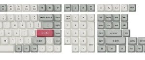 Double Shot PBT OSA Full Set 141 Keys Keycap Set (Retro)