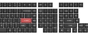 Double Shot PBT OSA Full Set 141 Keys Keycap Set (Purple)