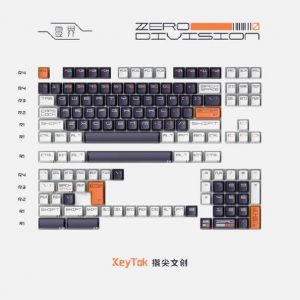 KeyTok KOL Zero Division Dye Sub PBT Keycaps - 142 Keys