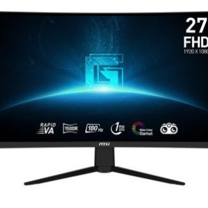MSI G27C3F - 27" Rapid VA, 1920 x 1080 FHD, 180Hz, 1ms, AMD FreeSync