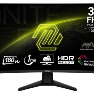 MSI MAG 32C6 -31.5" VA, 1920 x 1080 FHD, 180Hz, 1ms, Adaptive-Sync