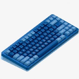 Nuphy Halo75 V2 Hot-Swappable RGB Backlight Wireless Mechanical Keyboard (Blue Lagoon) (Mint Switch)