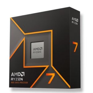 AMD Ryzen 7 9700X, 8 Cores/16Threads, 65 watts, Max Freq 5.5Ghz, 40MB Cache, WOF Radeonâ„¢ Graphics