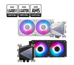 MSI MAG CORELIQUID I240 240mm AIO CPU Block