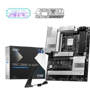 MSI PRO Z890-A WIFI INTEL CORE ULTRA MOTHERBOARD LGA 1851