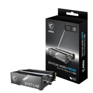 MSI SPATIUM M580 PCIe Gen5 NVMe M.2 2TB FROZR