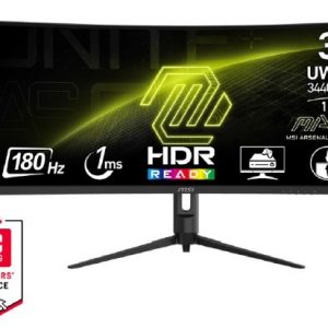 MSI MAG 342CQR E2 - 34" VA, 3440 x 1440 UWQHD, 180Hz, 1ms, AMD FreeSync Premium