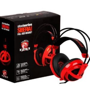 STEELSERIES SIBERIA V2 FULL-SIZE HEADSET- RED