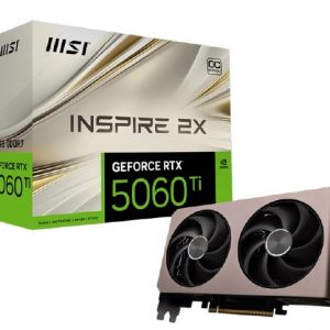 MSI GeForce RTX 5060 Ti 8G INSPIRE 2X OC