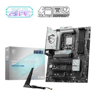 MSI B860 GAMING PLUS WIFI INTEL CORE ULTRA MOTHERBOARD LGA 1851
