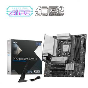 MSI PRO B860M-A WIFI INTEL CORE ULTRA MOTHERBOARD LGA 1851