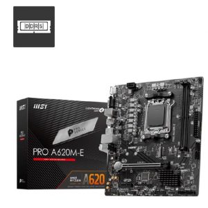 MSI PRO A620M-E AMD Ryzen AM5 Motherboard