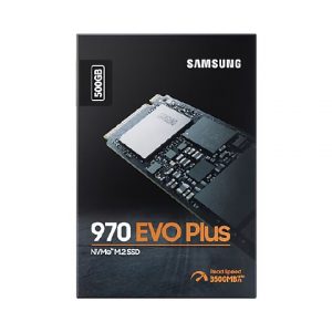 Samsung 970 EVO PLUS 500GB - PCIe Gen3 x4 M.2 NVMe SSD - MZ-V7S500BW