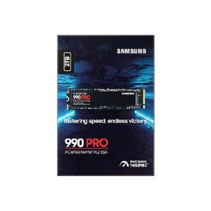 Samsung 990 PRO 2TB - PCIe Gen4 x4 M.2 NVMe SSD - MZ-V9P2T0BW