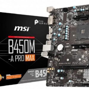 MSI B450-A PRO MAX AMD RYZEN Motherboard