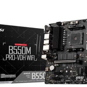 MSI B550M PRO-VDH WIFI AMD Ryzen Motherboard
