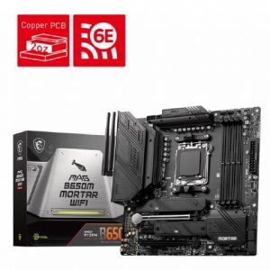 MSI MAG B650M MORTAR WIFI AMD Ryzen AM5 Motherboard