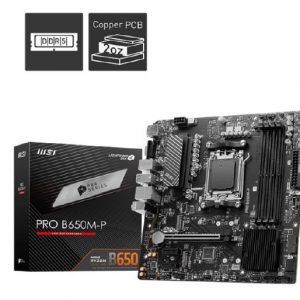 MSI PRO B650M-P AMD Ryzen AM5 Motherboard