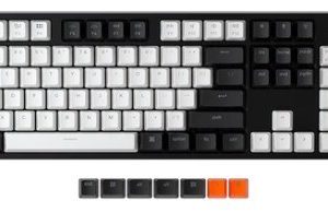 Keychron C2 USB Wired Keyboard Gateron RGB Backlit 104 Keys Mechanical Keyboard (Blue Switch)