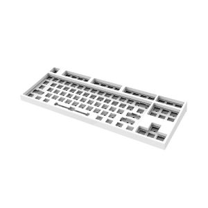 1st Player UNI-Q White TKL Hot Swappable PCB & CASE - Custom Keyboard Component