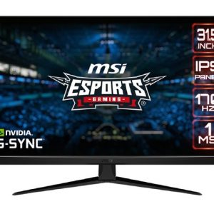 MSI G321Q - 31.5" IPS, 2560 x 1440 WQHD, 170Hz, 1ms, G-Sync Compatible/AMD FreeSync Premium
