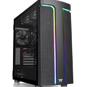 Thermaltake H590 ARGB Tempered Glass Mid Tower E-ATX Case Black Edition
