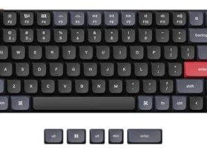 Keychron K3 Pro QMK/VIA Low Profile Hot-Swappable Gateron Wireless Custom Mechanical Keyboard (Blue Switch)