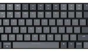 Keychron K3v2 Bluetooth Keyboard Non-Backlight Ultra-Slim Wireless Mechanical Keyboard for Mac, Windows (Blue Switch)