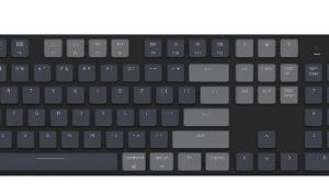 Keychron K5 Low-Profile Bluetooth Keyboard Aluminium Base RGB Backlit Gateron Mechanical Keyboard (Blue Switch)